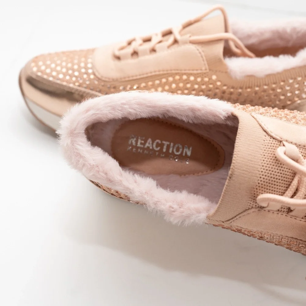 Kenneth‎ Cole Reaction. Cari Cozy Rhinestone Sneaker.